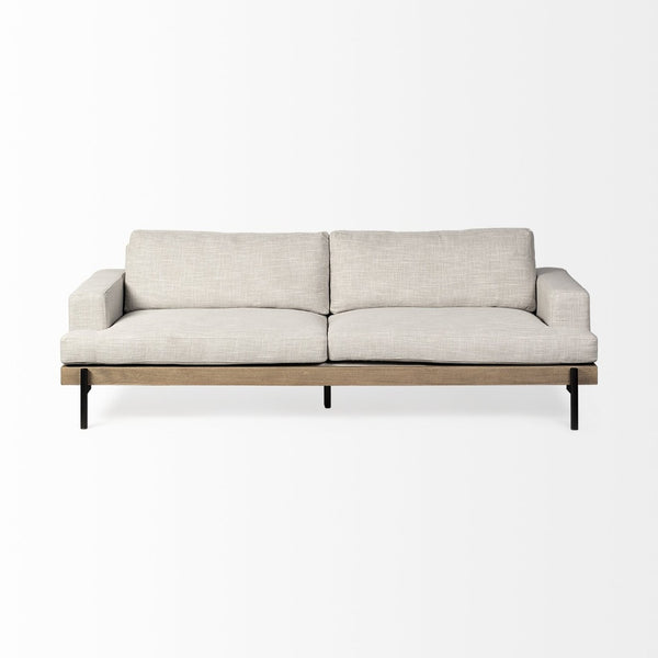 Mercana Colburne II 95" Three-Seater Sofa - Luxurious Comfort with Industrial-Modern Style for Your Home 68756