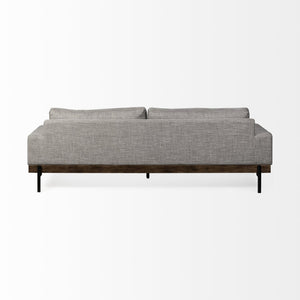 Mercana Colburne II 95" Three-Seater Sofa - Luxurious Comfort Meets Industrial Style for Modern Living Spaces 68758