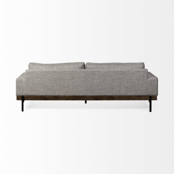 Mercana Colburne II 95" Three-Seater Sofa - Luxurious Comfort Meets Industrial Style for Modern Living Spaces 68758