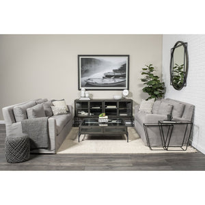 Mercana Denly Two-Seater Loveseat - Stylish Modern Design with Deep Cushions for Ultimate Comfort & Durability 68717