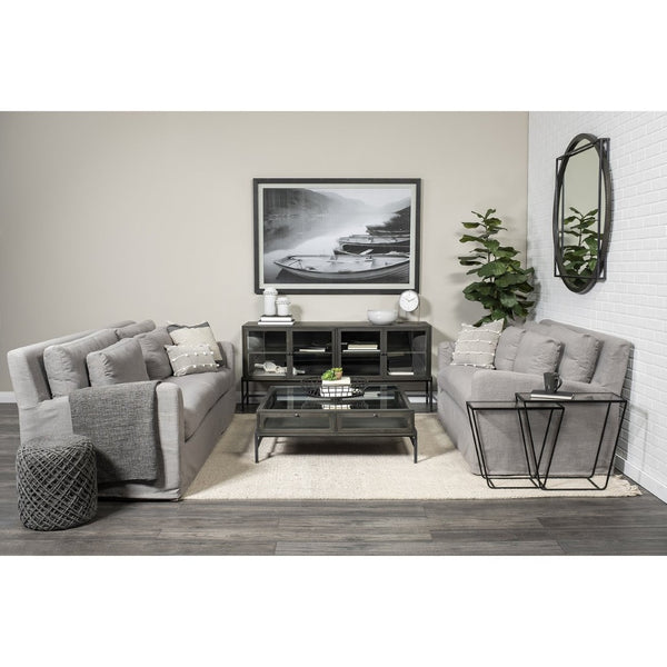 Mercana Denly Two-Seater Loveseat - Stylish Modern Design with Deep Cushions for Ultimate Comfort & Durability 68717