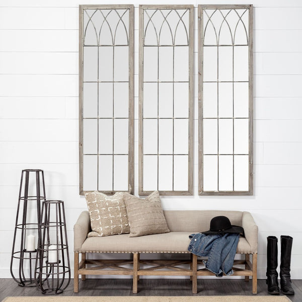 Mercana Bella Cylindrical Cage Lantern - Modern Candle Holder for Stylish Ambiance in Home Decor Spaces Black Metal | 30H 68979