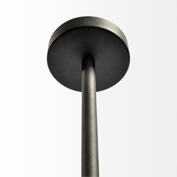 Mercana Nelly Coastal-Inspired Modern Chandelier with Cream Fabric Shade for Elegant Ambient Lighting 68967