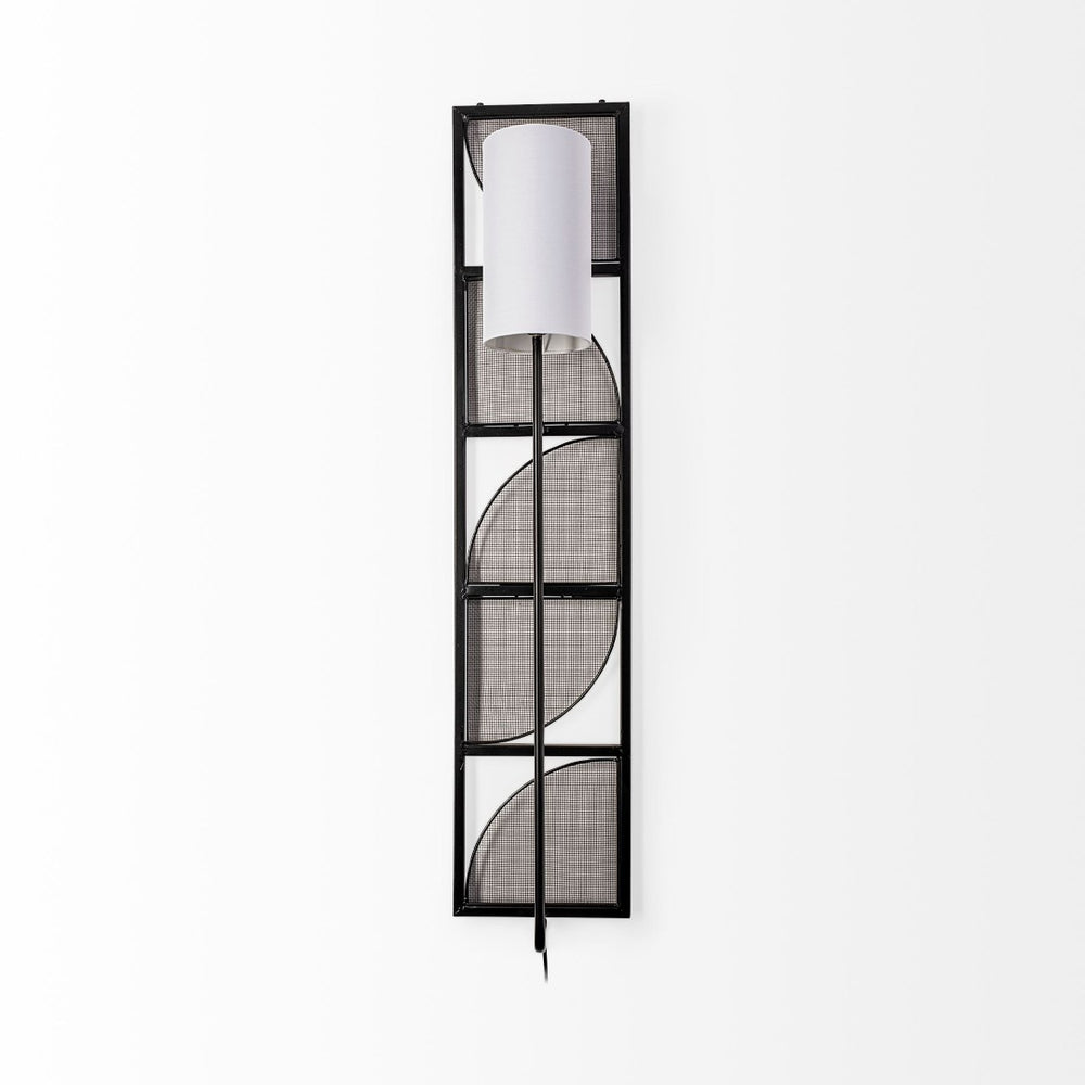 Mercana Navin Sculptural Wall Sconce – Modern Art Deco Design for Ambient Lighting in Any Space 68985-AB