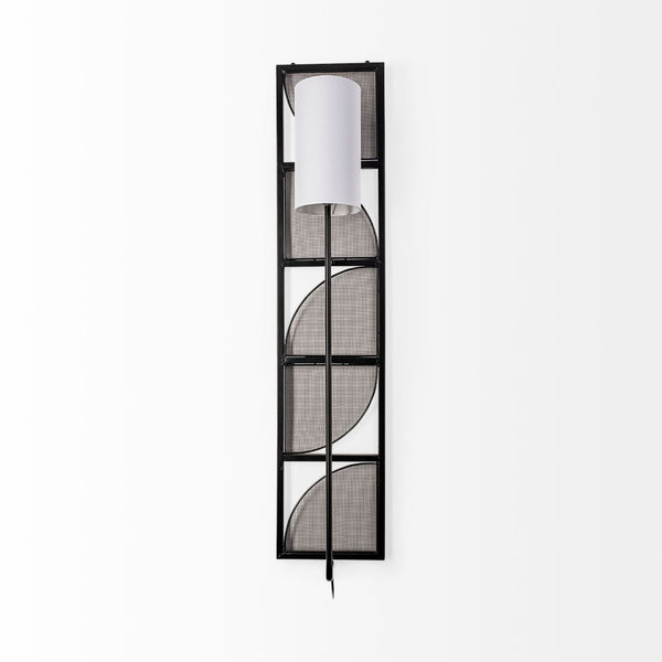 Mercana Navin Sculptural Wall Sconce – Modern Art Deco Design for Ambient Lighting in Any Space 68985-AB