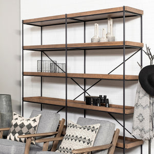 Mercana Burton Modern Two-Tone Ceramic Jug Vase - Stylish Home Accent for Contemporary and Boho Decor White and Gray Ceramic |  9.4H 30950