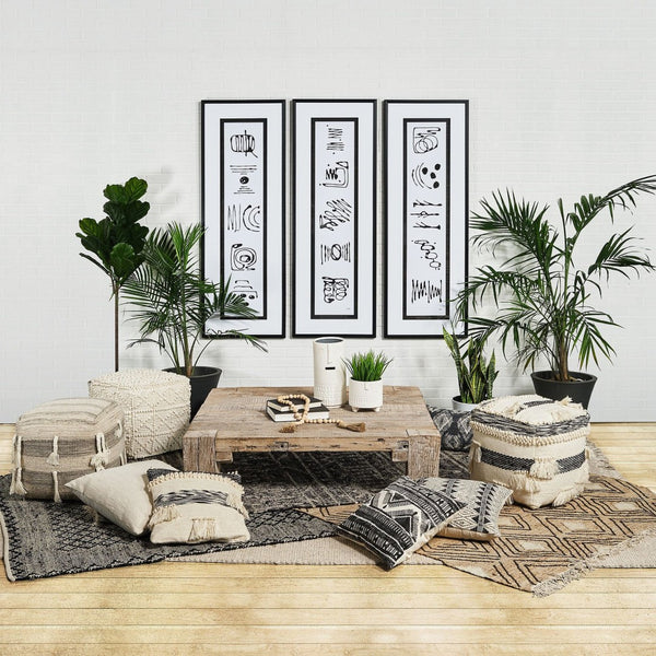 Mercana Jacob Playful Smiling Face Vase - Modern Ceramic Accent for Coastal, Bohemian, and Minimalist Decor White Ceramic | 7H 68571