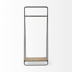 Mercana Carell Hall Tree: Stylish Entryway Storage with Modern Design for Coats, Shoes, and Accessories 68821