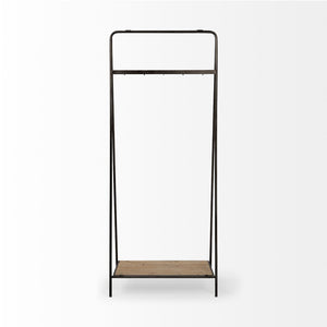 Mercana Carell Hall Tree: Stylish Entryway Storage with Modern Design for Coats, Shoes, and Accessories 68821