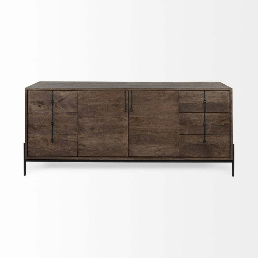 Mercana Glenn Elegant 71.5" Sideboard with 6 Drawers and 2 Doors - Stylish Storage for Modern Interiors 69020