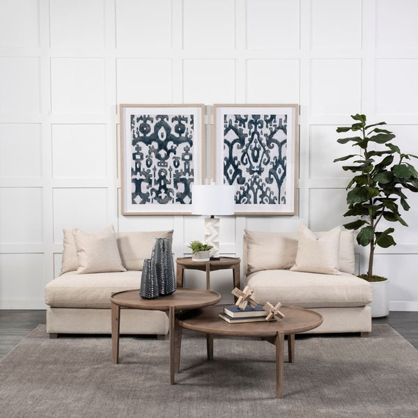 Mercana Valence Armless Sectional Piece – Modular Comfort & Timeless Style for Any Living Space Design Cream Fabric | Armless Chair 69111