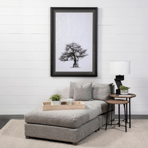 Mercana Valence Versatile Armless Sectional Module: Modern Comfort with Modular Flexibility for Your Space Mediuma Gray Fabric | Armless Chair 69123