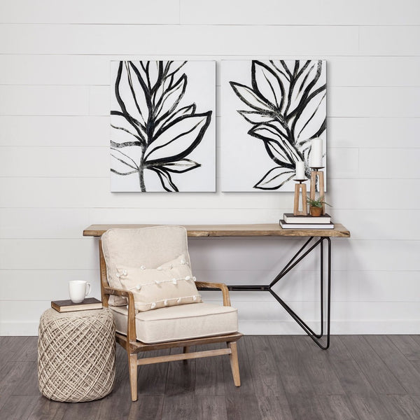 Mercana Harman Coastal-Inspired Accent Chair with Plush Comfort and Natural Wood Frame for Any Space 67513