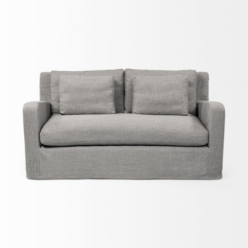 Mercana Denly Two-Seater Loveseat - Stylish Modern Design with Deep Cushions for Ultimate Comfort & Durability 68717