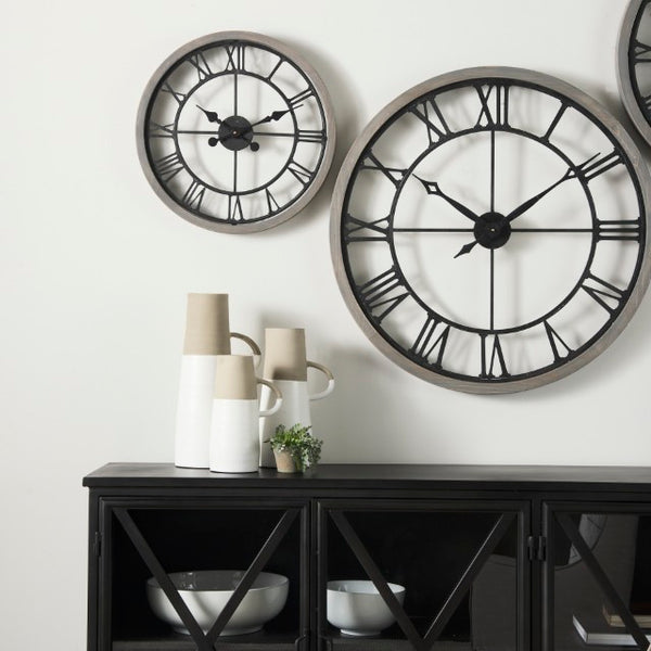 Mercana Garand Two-Toned Ceramic Jug - Stylish Farmhouse Accent for Modern and Rustic Home Decor Spaces White/Natural Ceramic | 10H 31058