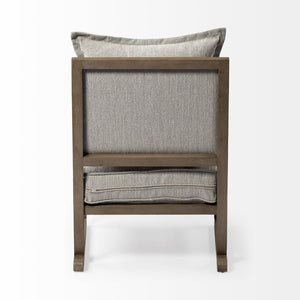 Mercana Sherlock Coastal-Inspired Accent Chair with Mid-Century Lines and Plush Comfort for Relaxed Seating 69001