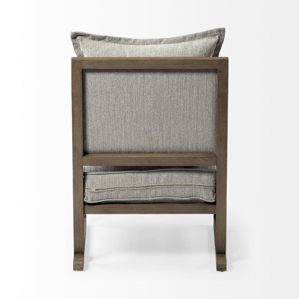 Mercana Sherlock Coastal-Inspired Accent Chair with Mid-Century Lines and Plush Comfort for Relaxed Seating 69001