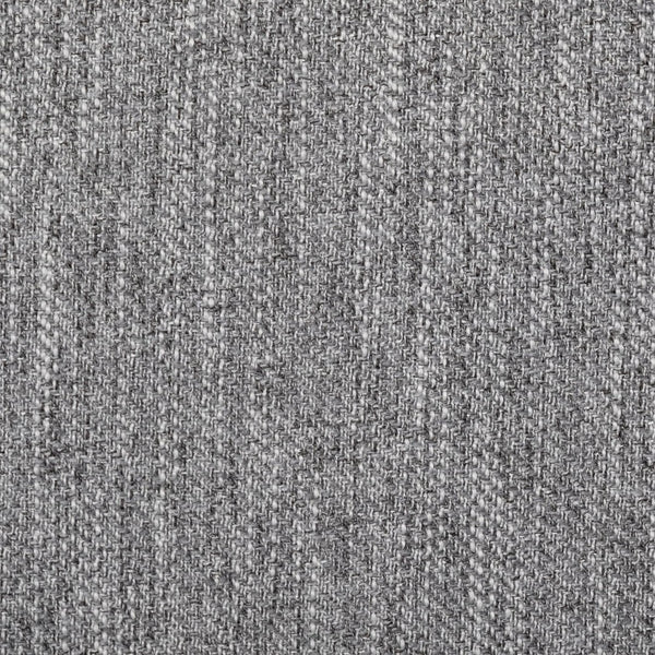 Mercana Guilia Modern Lounge Chair with Plush Cushion and Sturdy Metal Frame for Stylish Comfort & Durability Castlerock Gray Fabric | Black Metal 69002