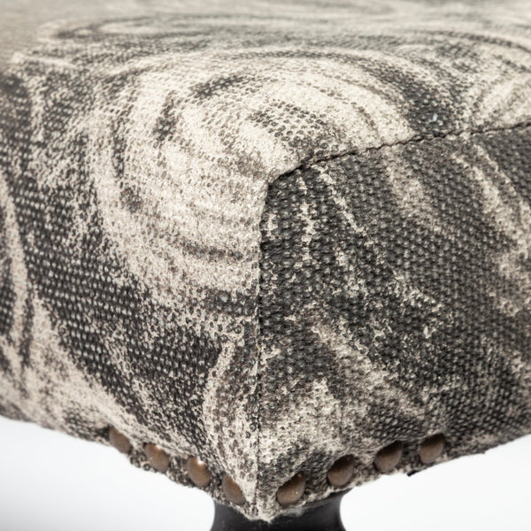 Mercana Alhambra Elegant Upholstered Accent Bench for Entryways, Living Rooms, or Bedroom Decor Solutions 67494