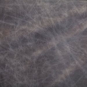 Mercana Hornet II Sculpted Leather Accent Chair with Industrial Iron Frame for Modern Living Spaces 67602