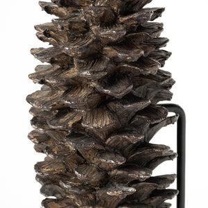 Mercana Pinterra Rustic Pinecone Replica - Charming Decorative Accent for Lodge and Lakeside Decor Elements 68922