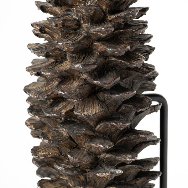 Mercana Pinterra Rustic Pinecone Replica - Charming Decorative Accent for Lodge and Lakeside Decor Elements 68922