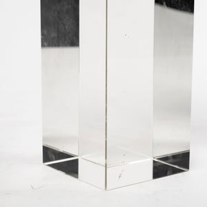 Mercana Isla Coral-Inspired Accent Sculpture on Clear Glass Base for Coastal and Contemporary Décor 68927