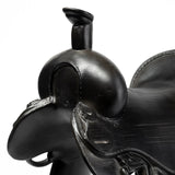 Mercana Colt I 9L x 8W Black Equestrian-Inspired Western Horse Saddle 68934