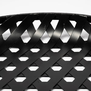 Mercana Lito Elegant Woven Metal Serving Trays for Modern Home Décor, Stylish Organization & Display 68951