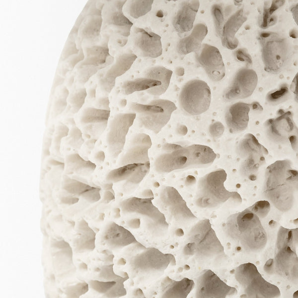 Mercana Mariam Coastal-Inspired Table Lamp with Sculptural Coral Base and Soft Fabric Shade for Modern Spaces 68971