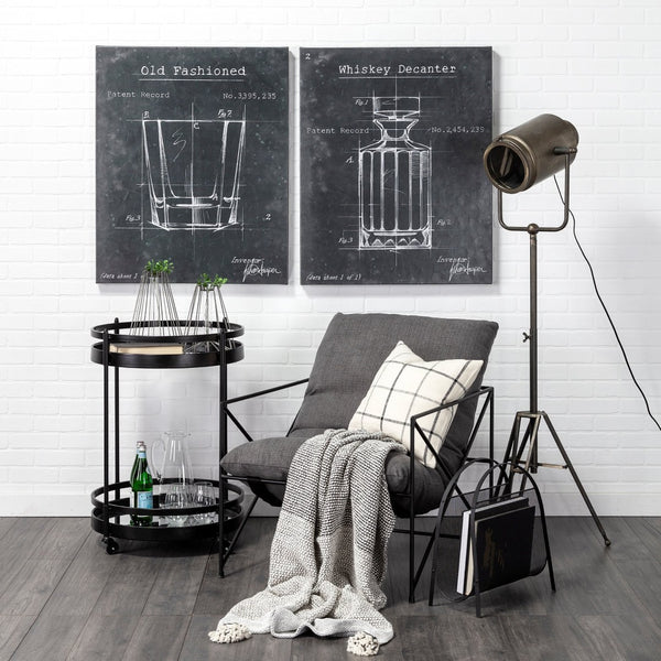 Mercana Debdou Adjustable Cinema-Style Floor Lamp with Sleek Stem and Sturdy Collapsible Base for Any Space Gold Metal 65134