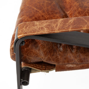 Mercana Hornet Accent Chair - Luxurious Unibody Seat with Industrial Frame for Modern Living Spaces & Comfort 50405