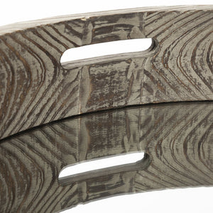 Mercana Whittier Versatile Reclaimed Wood Tray - Rustic Decor & Functional Serving Solution for Your Home Brown Wood | Mirror | 28W 37169