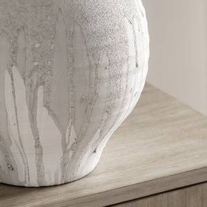 Crestview Collection 30.75"H Elegant Ceramic Table Lamp With Textured Grey Shade – Perfect For Stylish Home Lighting!   Cvazp092