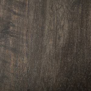 Mercana Givens 24.25"H Contemporary Stool with Ergonomic Wood Seat and Elegant Metal Frame for Versatile Use Black Wood | Black Metal | Bar 67853