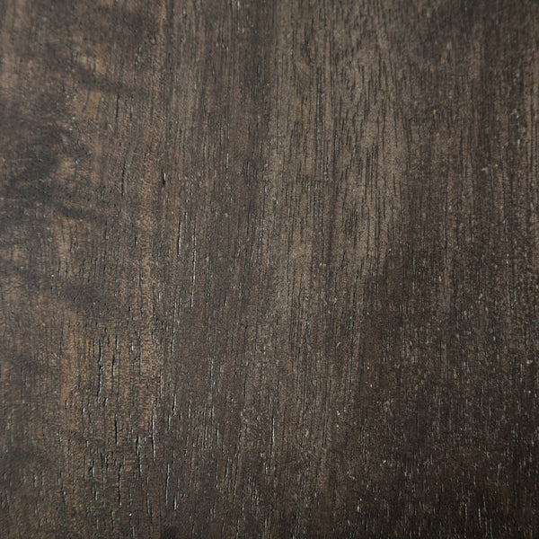 Mercana Givens Stylish Stool with Contoured Wooden Seat and Antiqued Gold Base for Modern Interiors Brown Wood | Gold Metal | Bar 67991