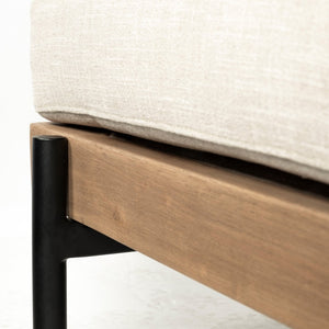 Mercana Colburne Luxurious Accent Chair with Sturdy Wood and Iron Frame for Stylish Modern Interiors 68755