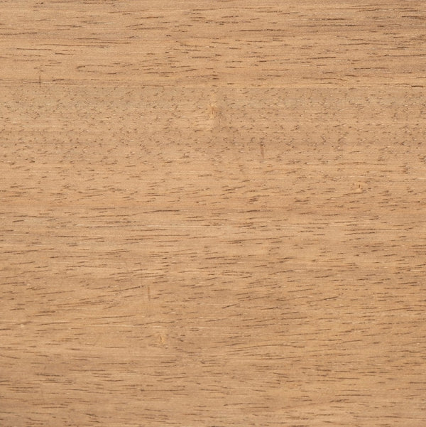 Mercana Stamford 40" Total Height Contemporary Leather Seat Stool with Warm Wood Back and Sturdy Frame 68761