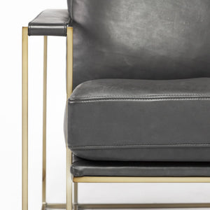 Mercana Watson Luxe Accent Chair with Sculptural Frame for Modern Living, Comfort, and Style in Any Space 69134