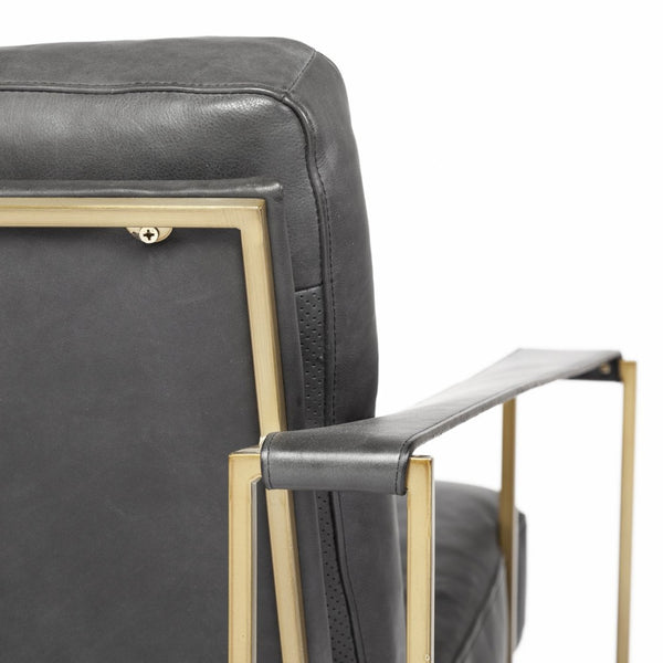 Mercana Watson Luxe Accent Chair with Sculptural Frame for Modern Living, Comfort, and Style in Any Space 69134