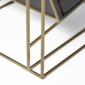 Mercana Watson Luxe Accent Chair with Sculptural Frame for Modern Living, Comfort, and Style in Any Space 69134