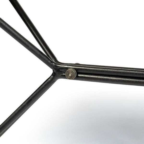 Mercana Papillion Console Table - Live-Edge Acacia Top with Butterfly Inspired Iron Base for Modern Spaces 68753-AB