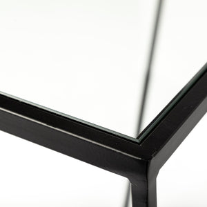 Mercana Arya Modern Industrial Accent Tables Set of 2 – Sleek Rectangular Design for Urban Living Spaces 68941