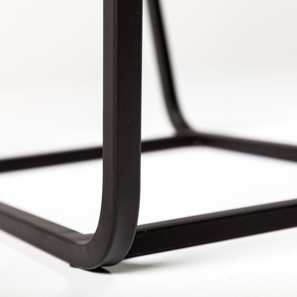 Mercana Arya Modern Industrial Accent Tables Set of 2 – Sleek Rectangular Design for Urban Living Spaces 68941