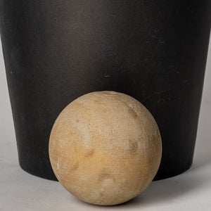 Mercana Asher Decorative Urns with Natural Wood Tops – Modern Accents for Stylish Home Decor and Focal Points 68983