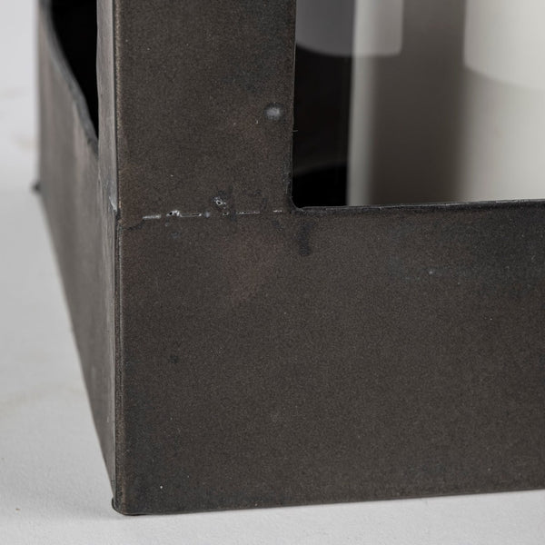 Mercana Ina Tall Candle Lantern - Timeless Industrial Elegance for Modern Home Décor and Stylish Displays 68990