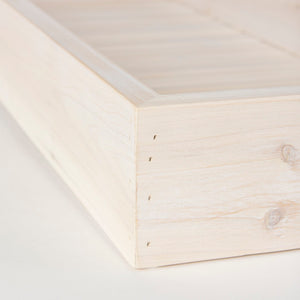 Mercana Horatio 28"L x 12"W Versatile Rectangular Serving Tray for Coastal Charm and Stylish Organization 68993