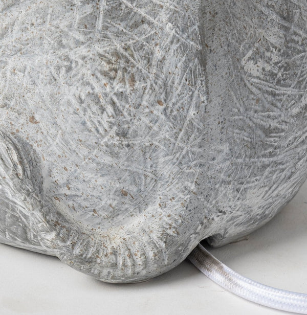 Mercana Tantor Elephant Calf Table Lamp - Whimsical Sculptural Lighting for Playful Home Decor Accent 69005