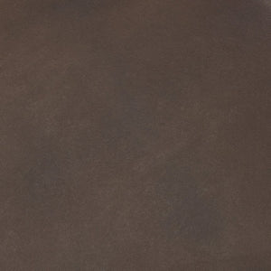 Mercana Minara 36" Square Leather Wrapped Ottoman with Wood Base for Stylish Living Room Versatility 69058