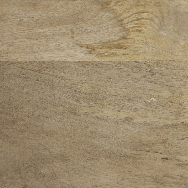 Mercana Colony Modern Farmhouse Stool - Solid Mango Wood Design for Kitchen Islands & Casual Dining Spaces Brown Wood 50352